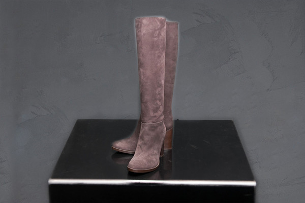 Sartore Tall Suede Boot - BROWN Sartore Tall Suede Boot - BROWN