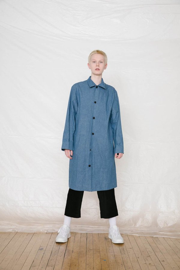 Unisex FAAN Kinsman Jacket - Blue Denim Unisex FAAN Kinsman Jacket - Blue Denim