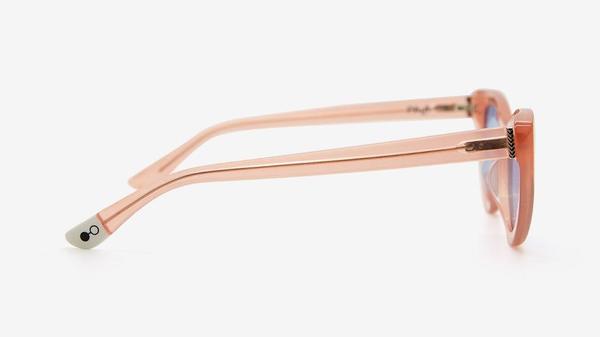 The Noces Meria Sunglasses - Coral Pink The Noces Meria Sunglasses - Coral Pink