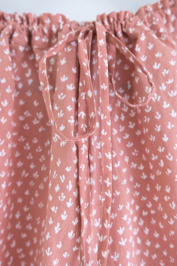 Karu Scrub Pants - Dusty Pink Clay Print Karu Scrub Pants - Dusty Pink Clay Print