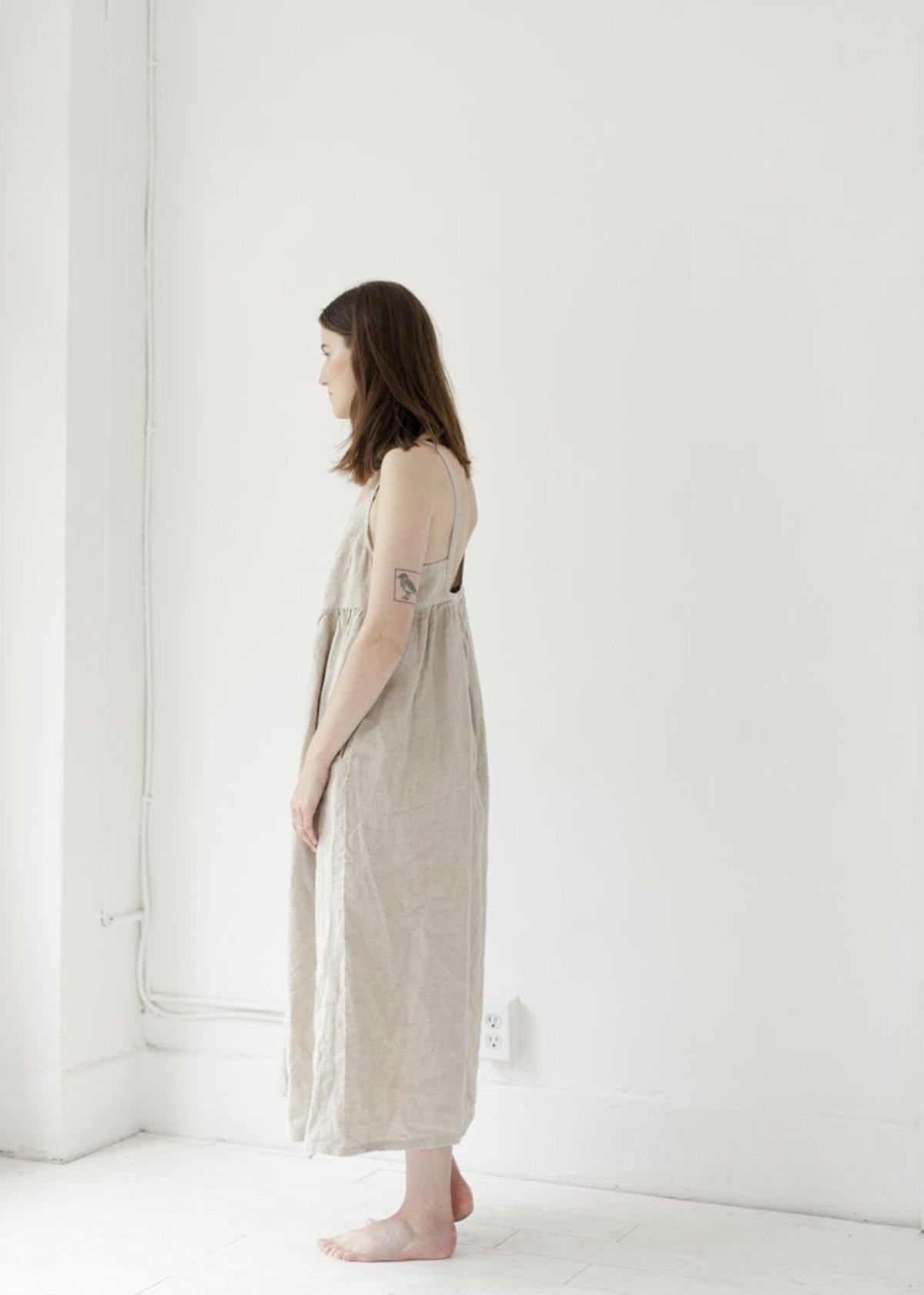 Bees and Bones Saska Dress - Natural Linen - Image 2 of 4