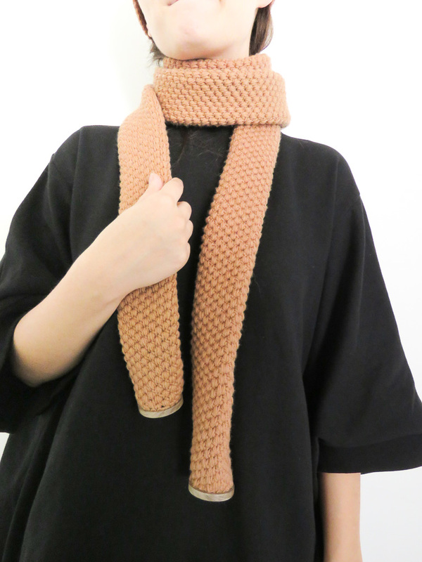 WOYOYO TUBE SCARF - BEIGE WOYOYO TUBE SCARF - BEIGE