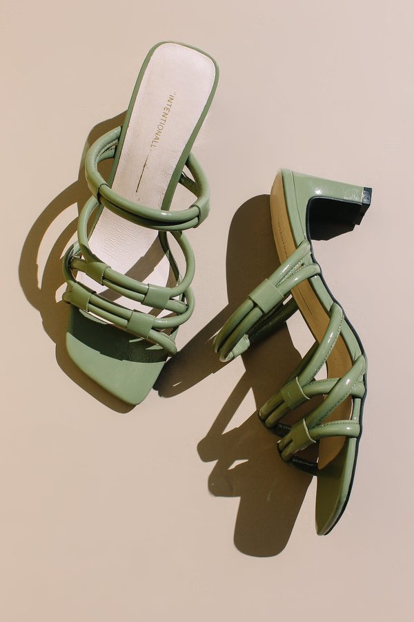 "Intentionally __________." Willow Ii Heel - Olive "Intentionally __________." Willow Ii Heel - Olive