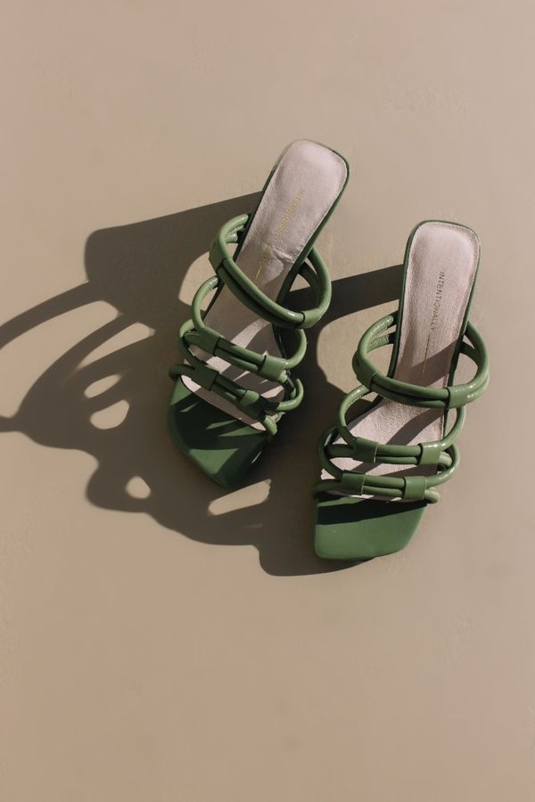 "Intentionally __________." Willow Ii Heel - Olive "Intentionally __________." Willow Ii Heel - Olive
