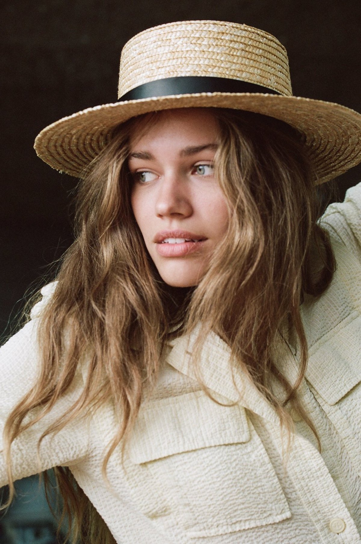 Lack of Color Spencer Charcoal Straw Hat 51Nh3SZJ0KL._AC_UY1000_.jpg main image 4