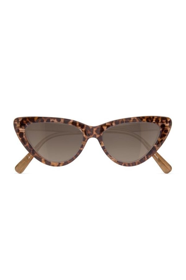 Dblanc x Amuse Society A Muse Sunglasses - Cheetah | Garmentory display picture 1