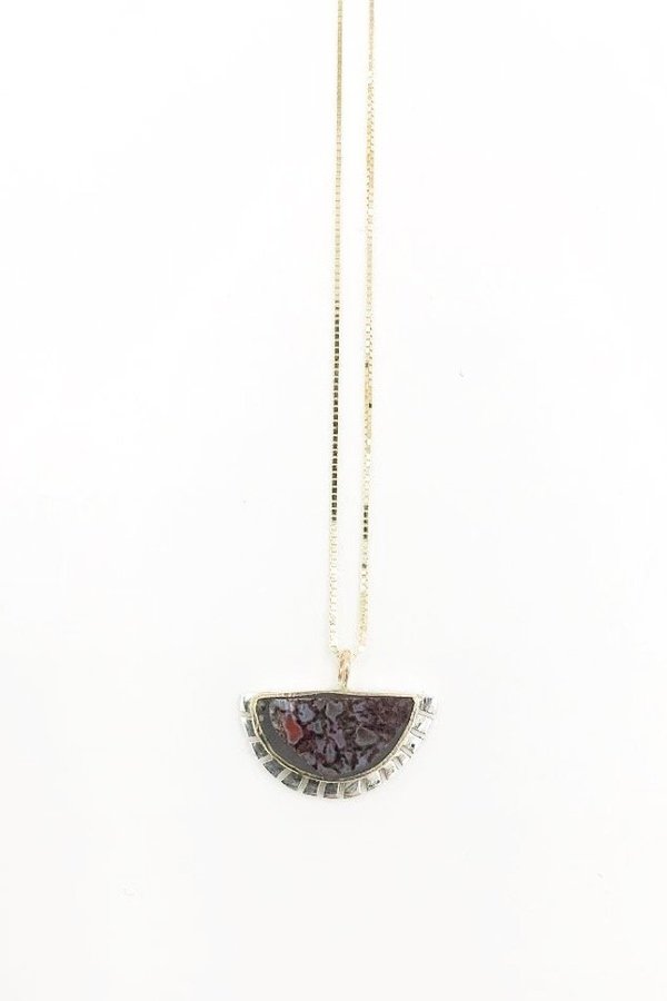 Young In The Mountains Dino Selene Necklace - Gold Young In The Mountains Dino Selene Necklace - Gold