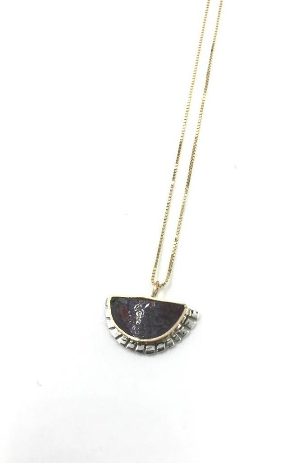 Young In The Mountains Dino Selene Necklace - Gold Young In The Mountains Dino Selene Necklace - Gold
