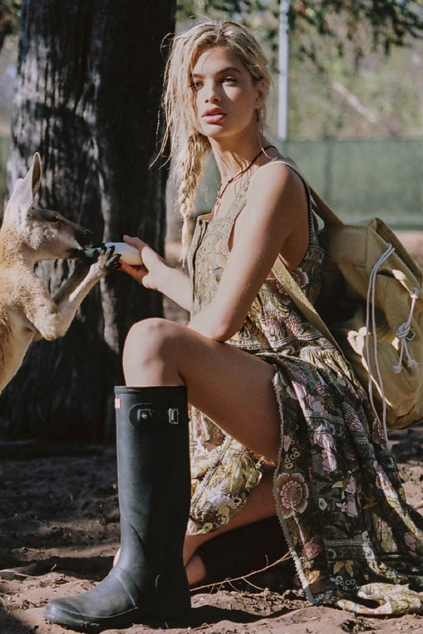 jungle midi sundress