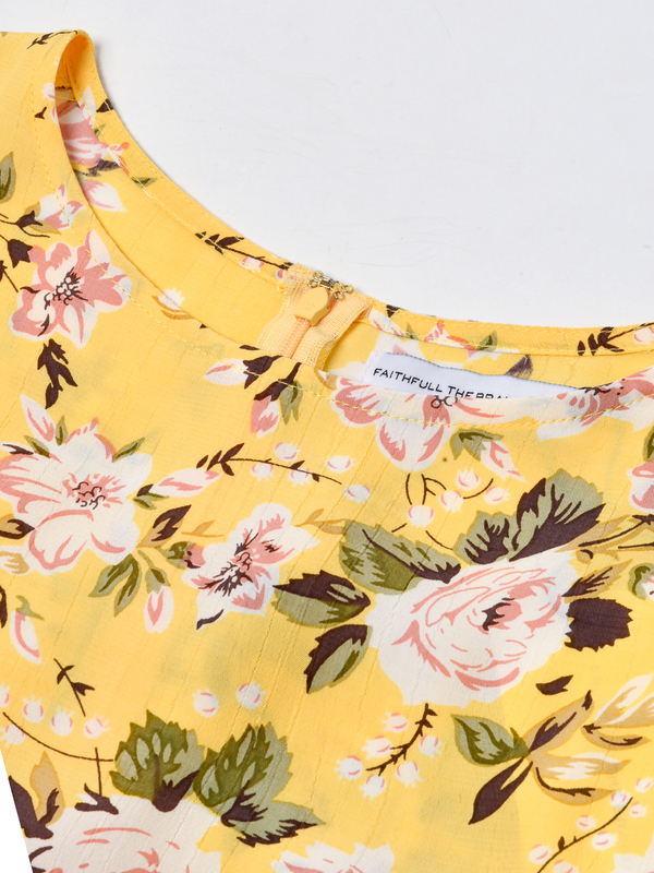Faithfull The Brand JEANETTE DRESS - POMELINE FLORAL Faithfull The Brand JEANETTE DRESS - POMELINE FLORAL