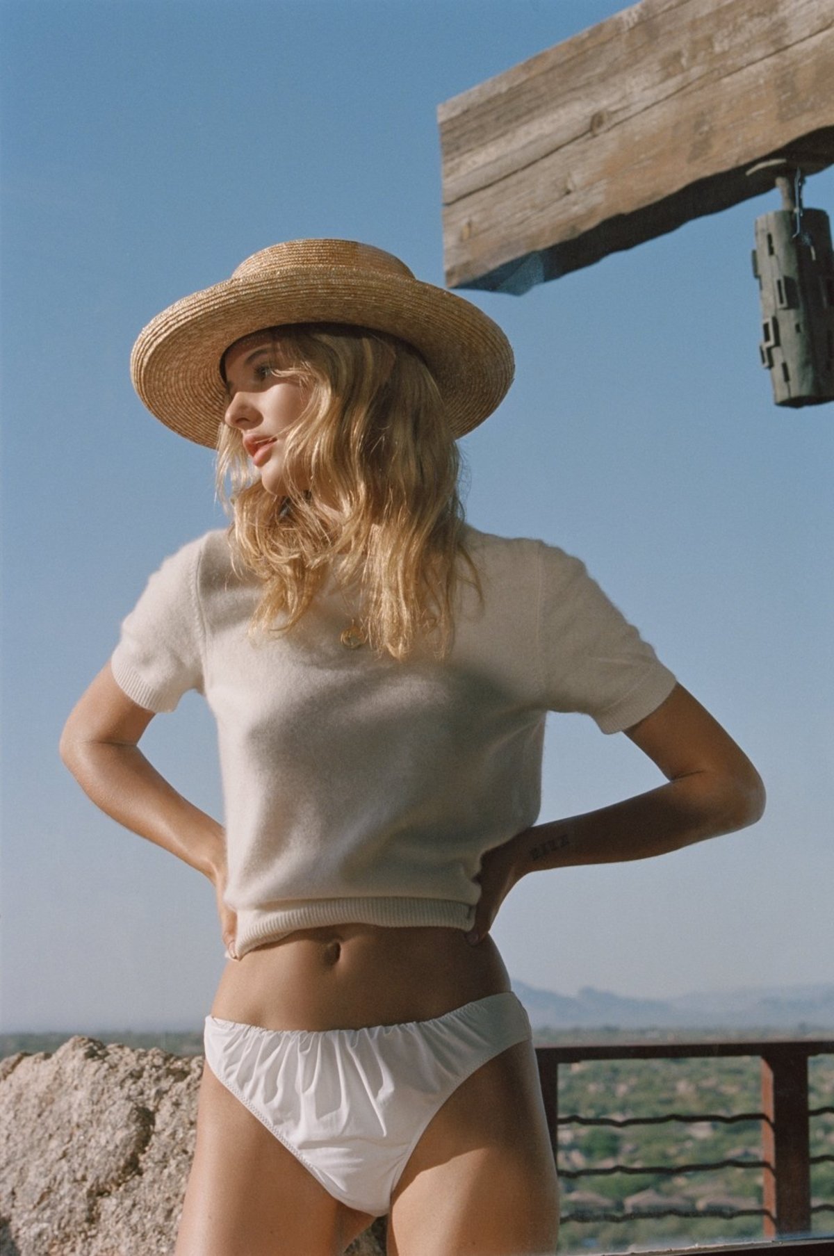 【未使用】Lack of Color 　The Violette Boater Lack of Color The Violette Boater Natural VIOLETTE - Free
