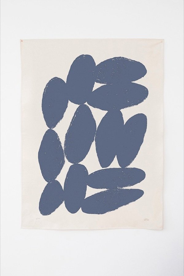 Upton Carnac Canvas Print - Navy Upton Carnac Canvas Print - Navy