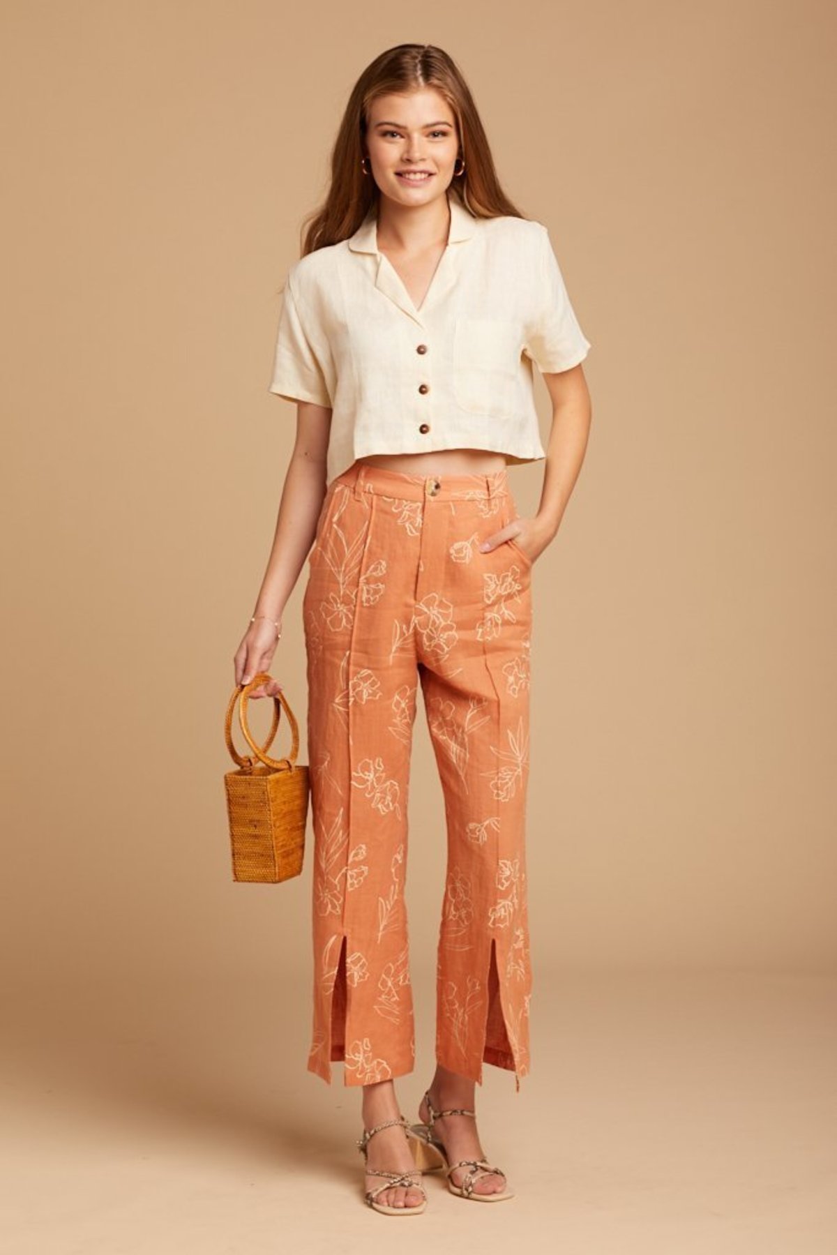 Capulet Oleander Baldwin Pant - orange - Image 3 of 5