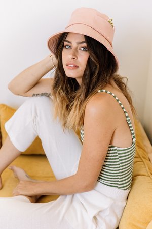 Lack of Color Wave Bucket Hat - Pink | Garmentory display picture 1