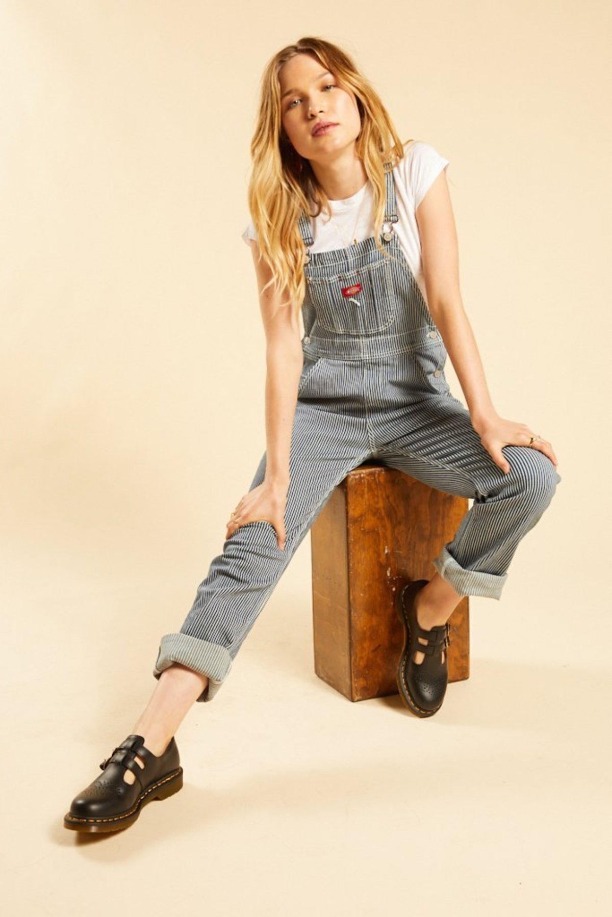 Dickies Railroad Overalls - Pinstripe  - Image 1 of 7
