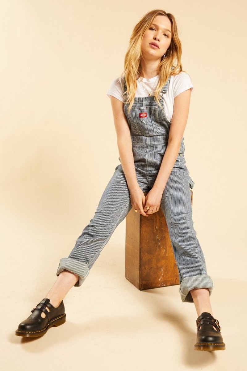 Dickies Railroad Overalls - Pinstripe 