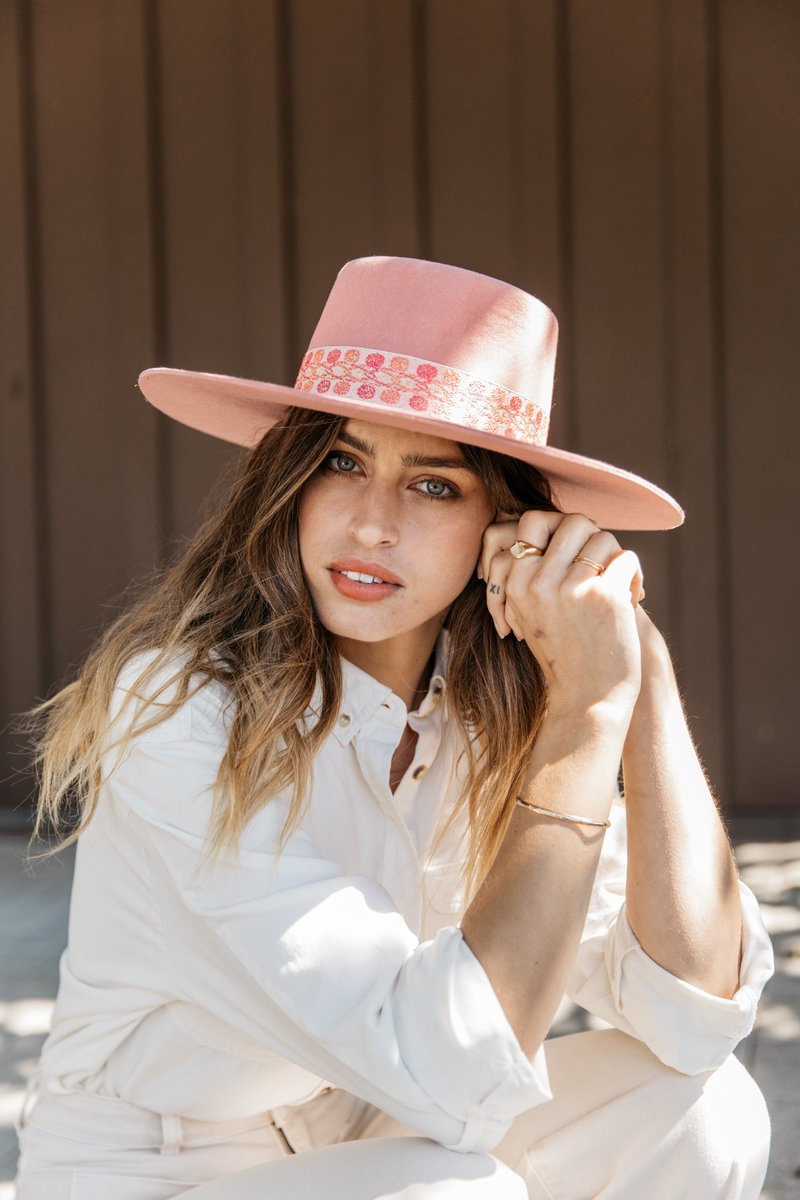Lack of Color Sierra Hat - Rose | Garmentory display picture 2