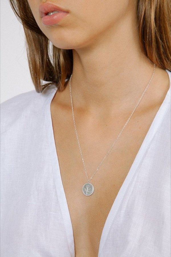 Wolf Circus Rose Coin Necklace Wolf Circus Rose Coin Necklace