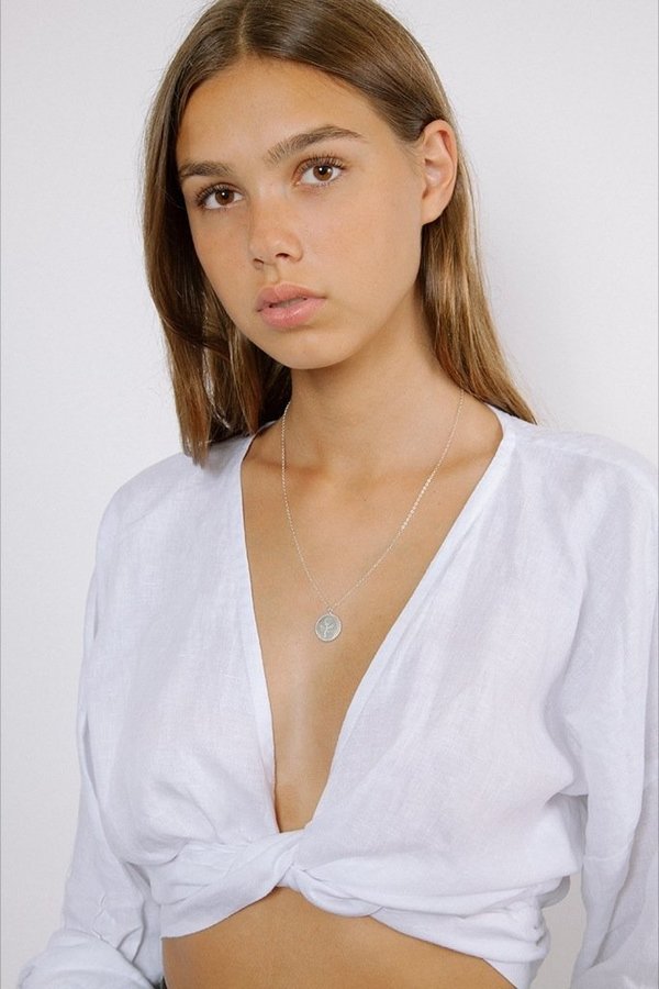 Wolf Circus Rose Coin Necklace Wolf Circus Rose Coin Necklace