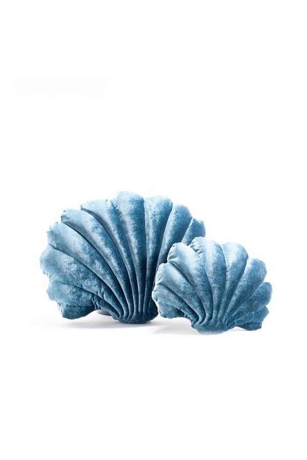 Tamar Mogendorff Shell Pillow - Teal Tamar Mogendorff Shell Pillow - Teal