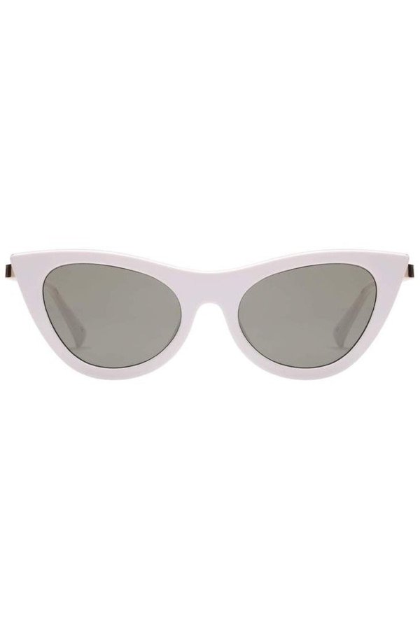 Le Specs Enchantress Sunglasses - White Le Specs Enchantress Sunglasses - White