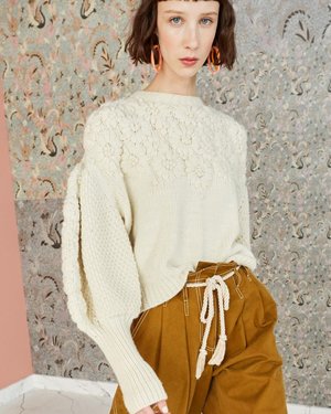 Ulla Johnson CIEL PULLOVER - Cream 