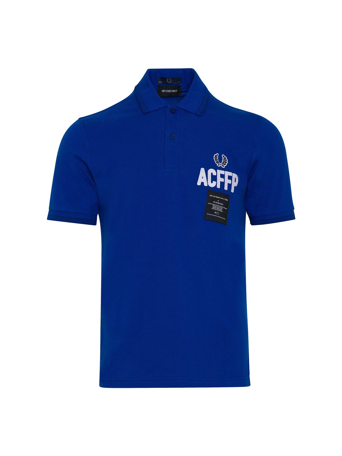 Art Comes First x Fred Perry Embroidered Shirt - Regal | Garmentory