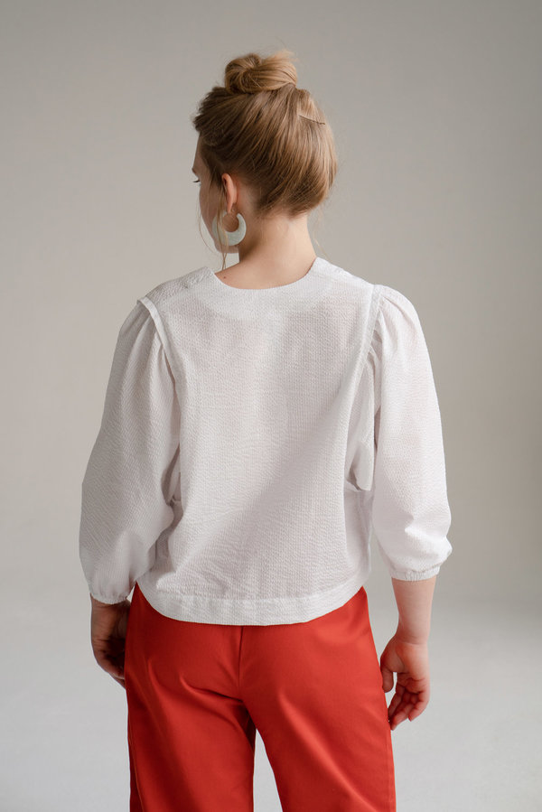 Don't Worry BabyParrot Top - Off White Don't Worry BabyParrot Top - Off White