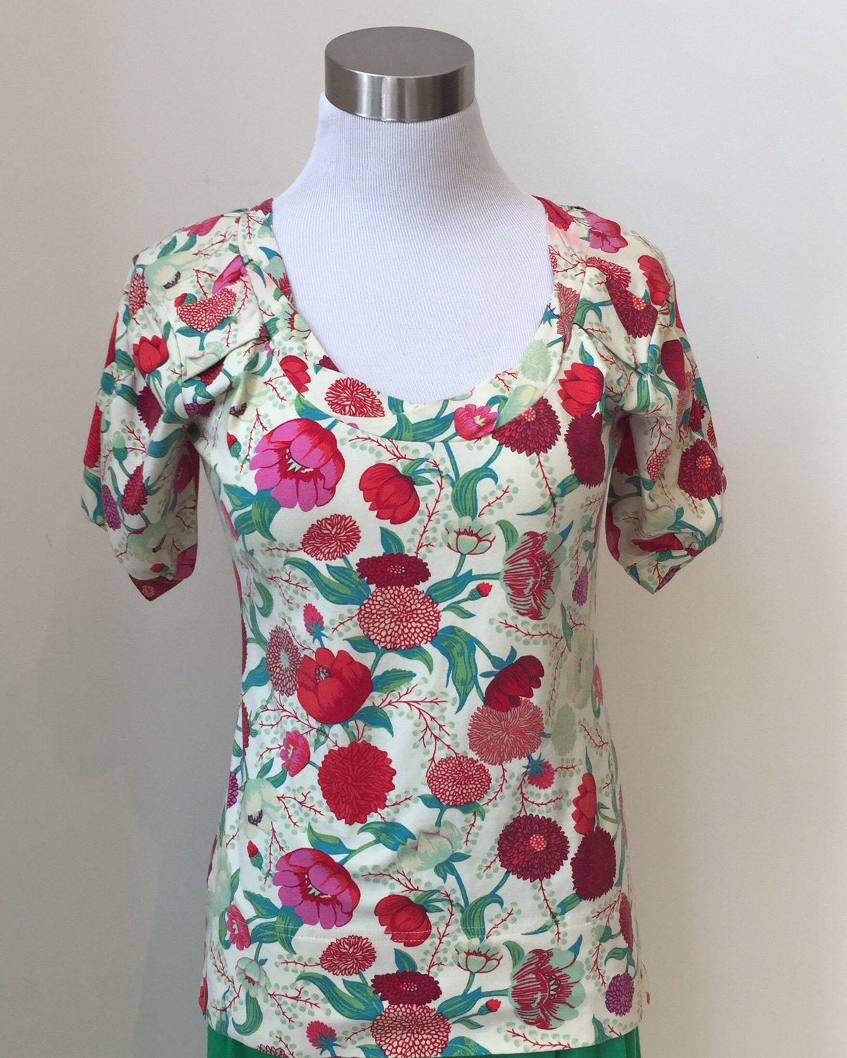 トップス vintage VivienneWestwood flower poloknit Rare Vivienne Westwood Flowers White Polo Shirt Y2K Size S