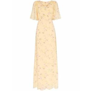 byTiMo Delicate Semi Wrap Dress - Yellow Poppy | Garmentory