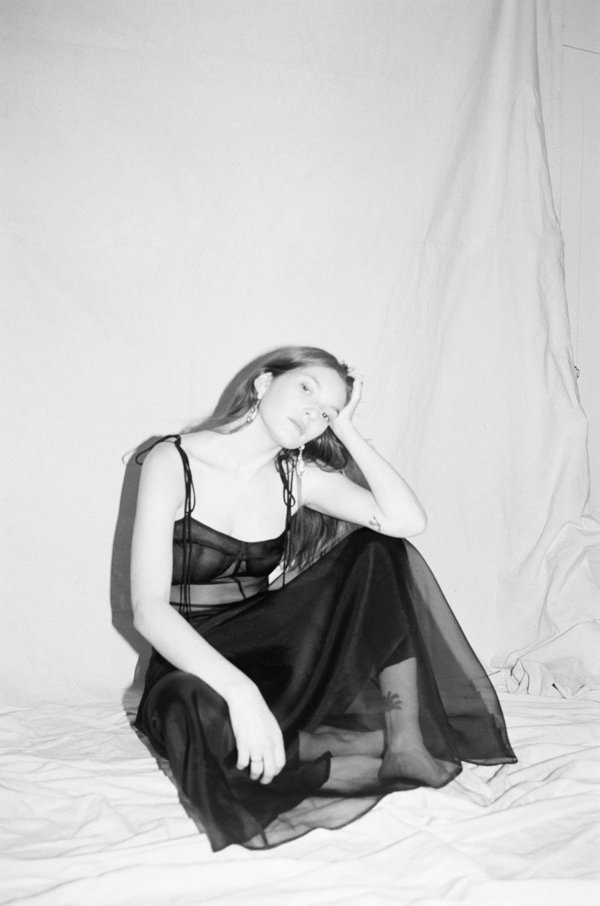 Kamperett RAE SILK ORGANZA DRESS - BLACK Kamperett RAE SILK ORGANZA DRESS - BLACK
