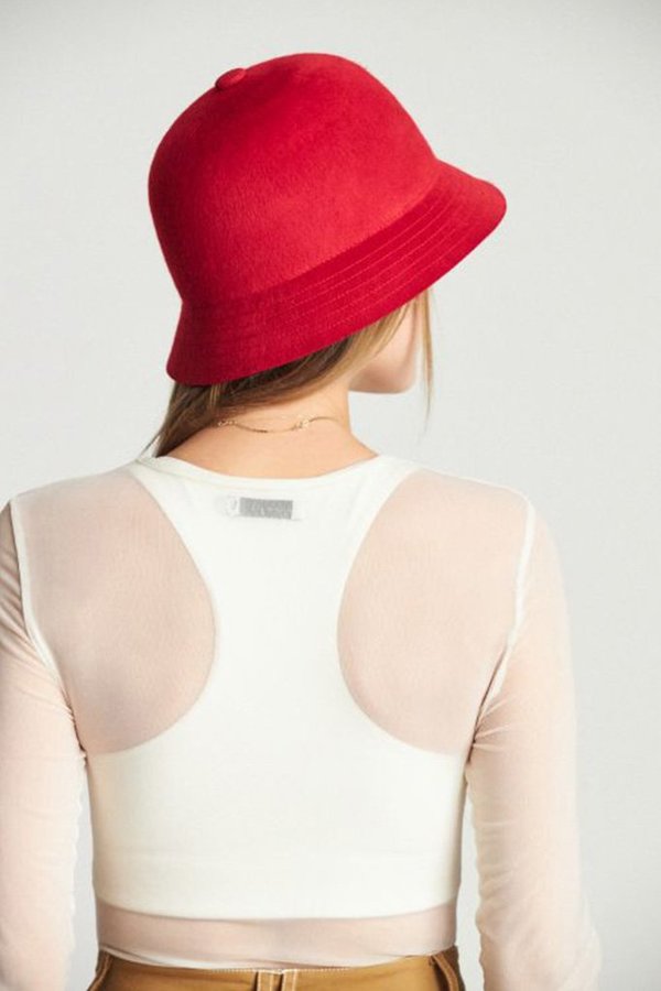Unisex Brixton Essex Bucket Hat - Scarlett Unisex Brixton Essex Bucket Hat - Scarlett
