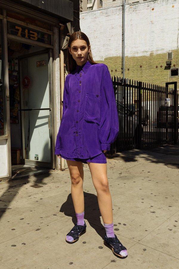 KkCo Studio Morel Shirt - Grape