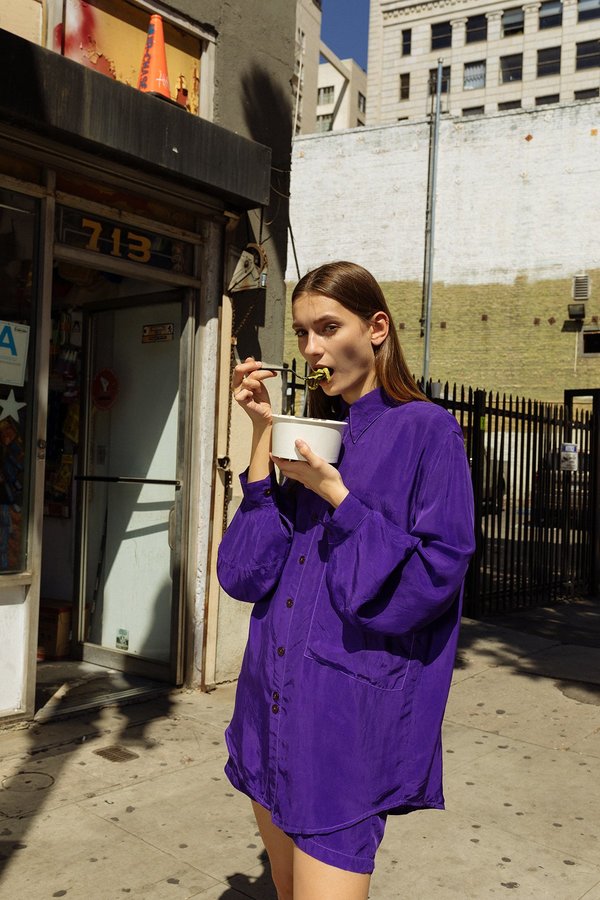 KkCo Studio Morel Shirt - Grape