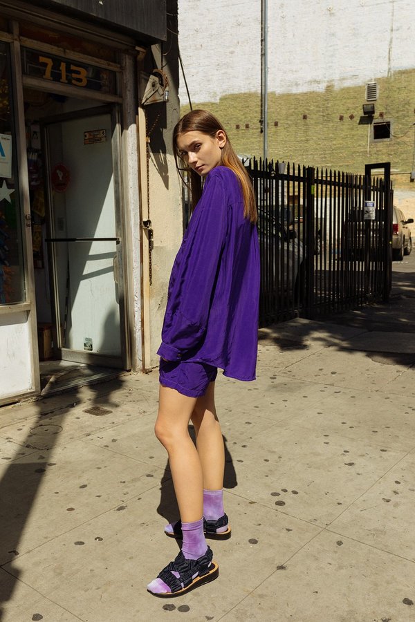 KkCo Studio Morel Shirt - Grape