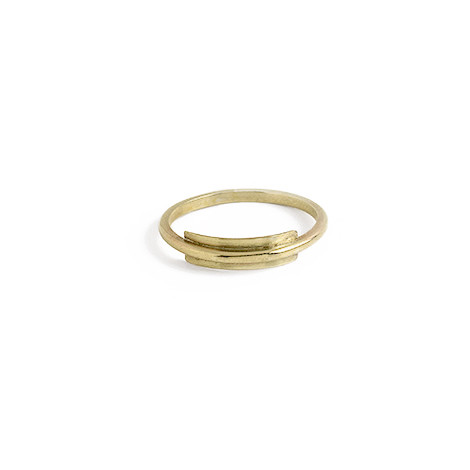 Knobbly Studio Line + Surface Ring in Gold Knobbly Studio Line + Surface Ring in Gold