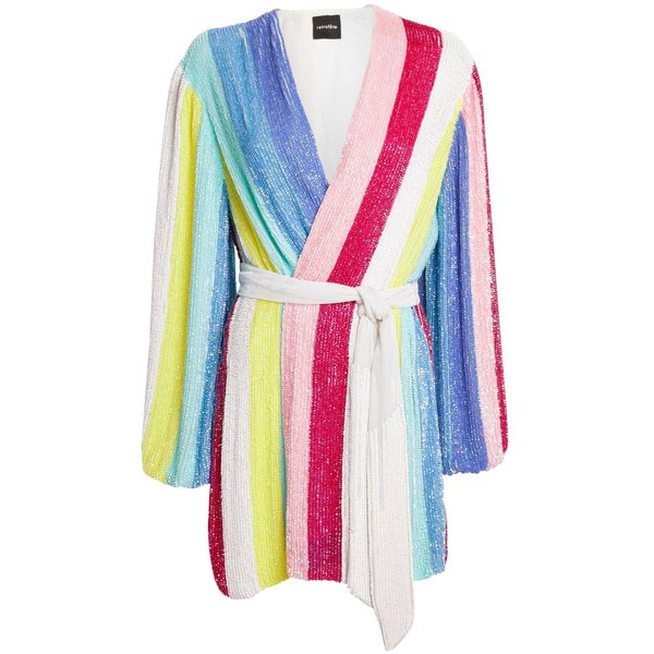 Gabrielle Robe - Pastel Stripe