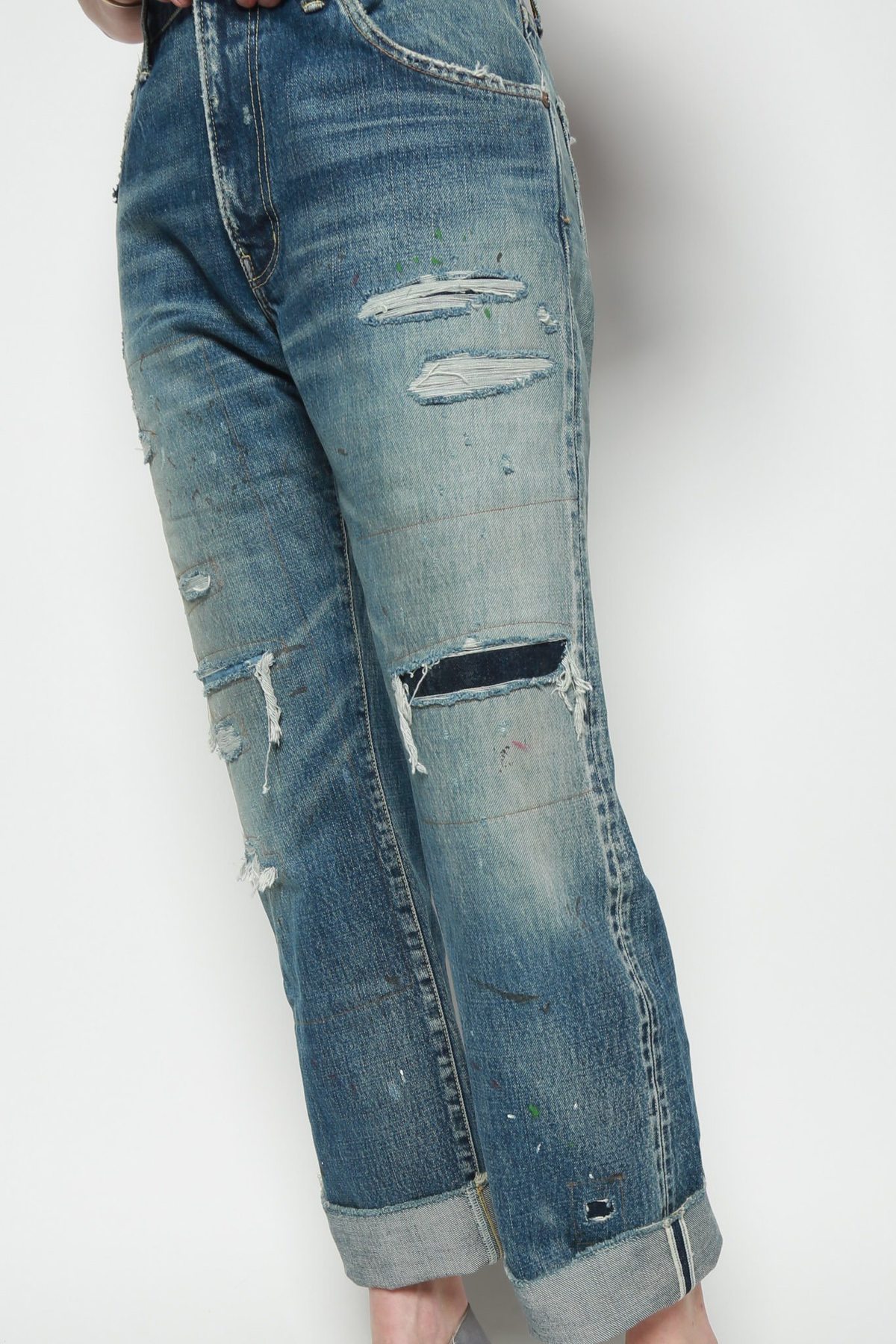 Visvim SS Journeyman Denim Pants - Indigo | Garmentory