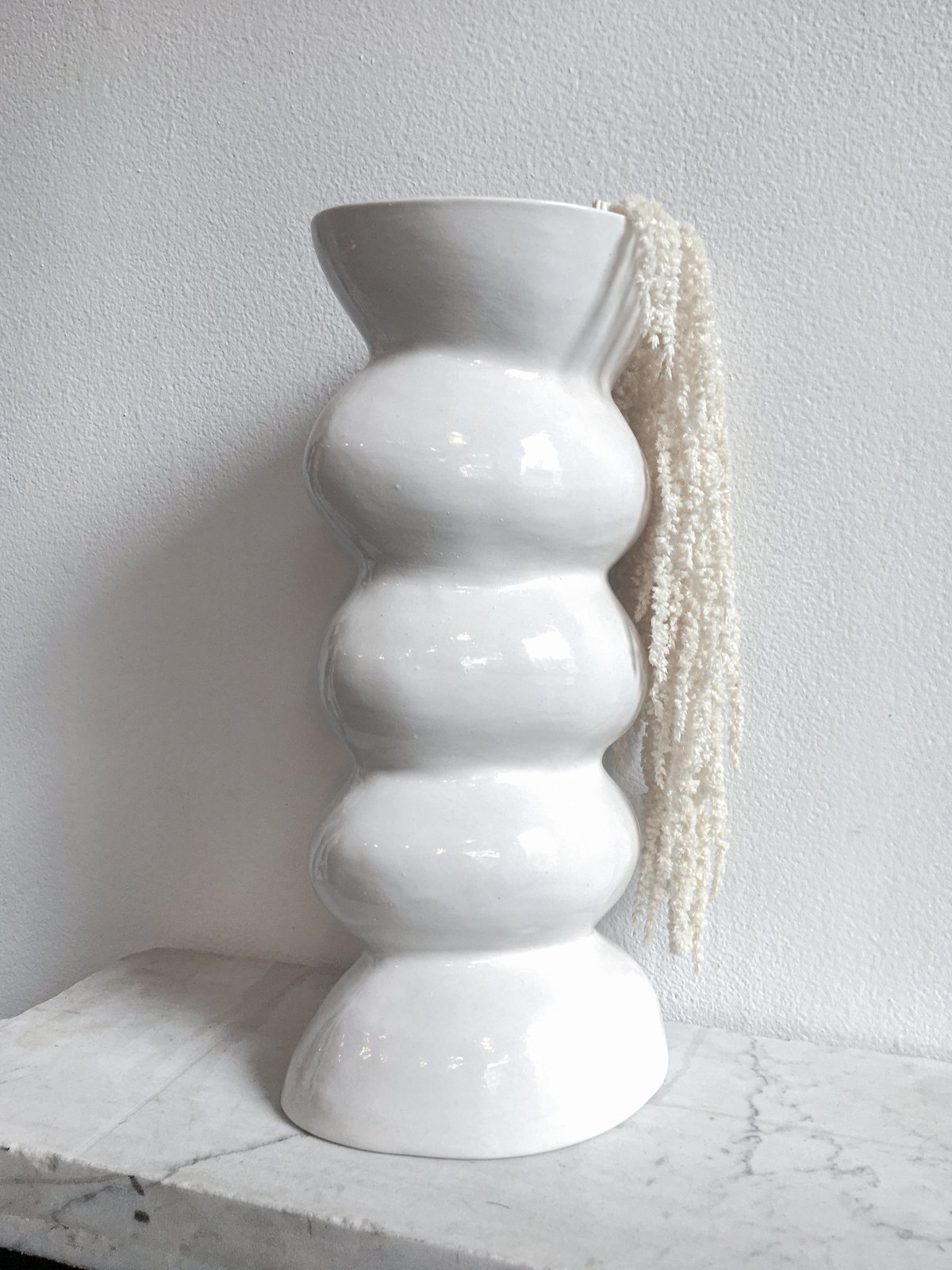 DA Ceramics Waved Vase - Image 2 of 3