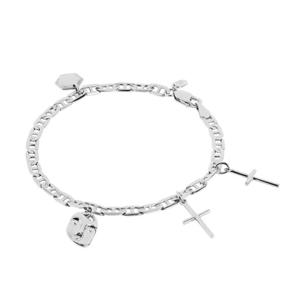 Maria Black Friend Charm Bracelet - Silver | Garmentory
