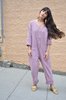 Happy French Gang Jumpsuit - Lavender - Thumbnail 1