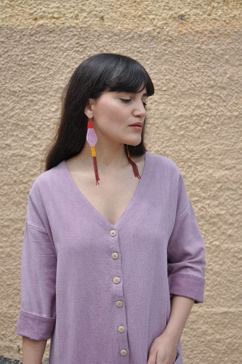 Happy French Gang Jumpsuit - Lavender