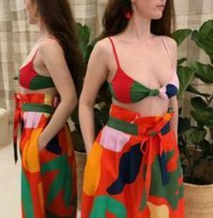 Mara Hoffman Carla Bikini Top - Mobil Colourclock Mara Hoffman Carla Bikini Top - Mobil Colourclock
