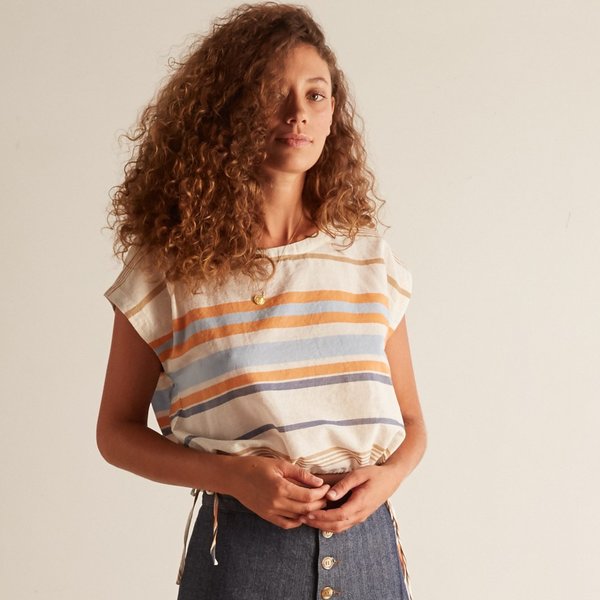 The Odells Crop Shell Top - Atrani The Odells Crop Shell Top - Atrani