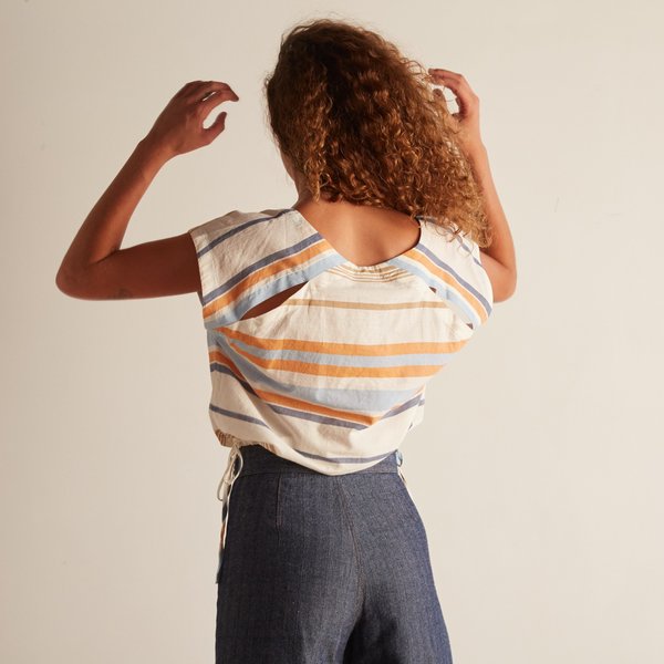 The Odells Crop Shell Top - Atrani The Odells Crop Shell Top - Atrani