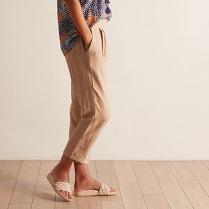 The Odells Pleat Front Pant - Sabbia The Odells Pleat Front Pant - Sabbia