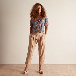 The Odells Pleat Front Pant - Sabbia The Odells Pleat Front Pant - Sabbia