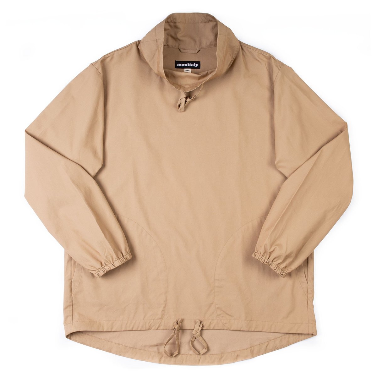 Monitaly Mock Neck Pullover - Khaki - Image 1 of 5