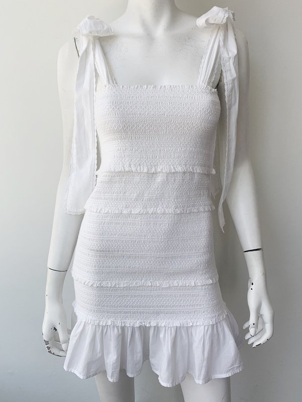 loveshackfancy belle dress white