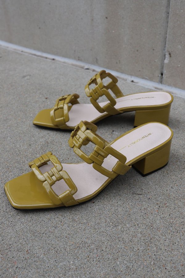 "INTENTIONALLY __________." Sharpy Heel - Olive "INTENTIONALLY __________." Sharpy Heel - Olive
